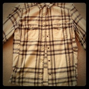 Women's Plaid Button Down